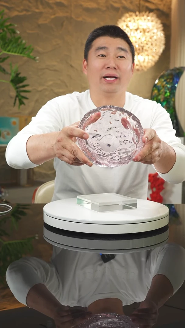 【闪购商品】摆件福利粉色果碗