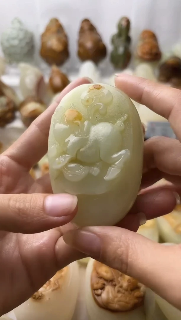 石材方解石棉纹正常不退换猪微瑕