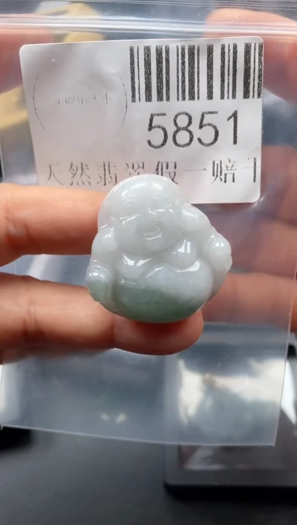 翡翠未镶嵌吊坠(不含链)5851