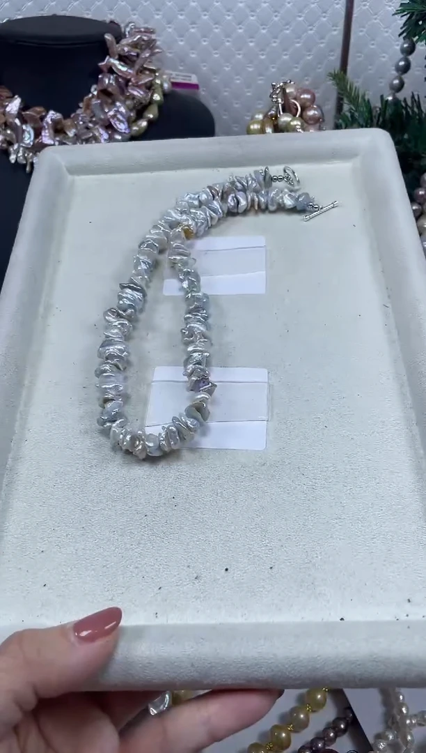 【闪购商品】淡水珍珠项链未镶嵌【纯恬珍珠】