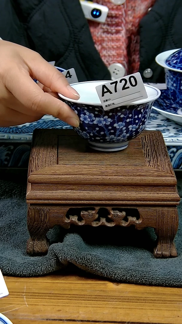 摆件景德镇陶瓷茶具茶杯摆件720