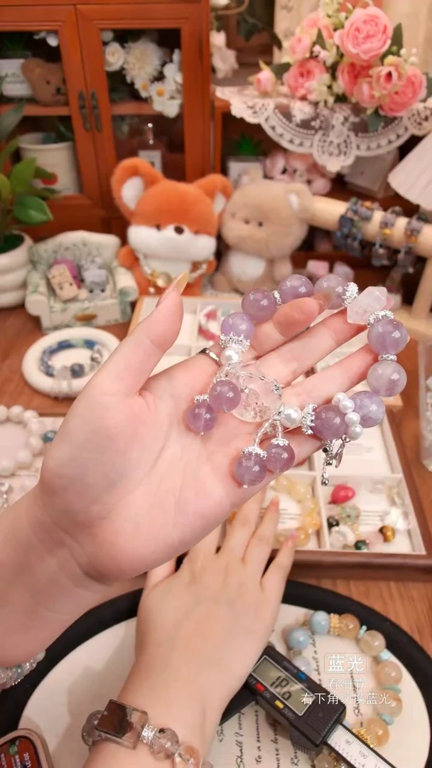 水晶手链未镶嵌把****球023多样性发货 发其一