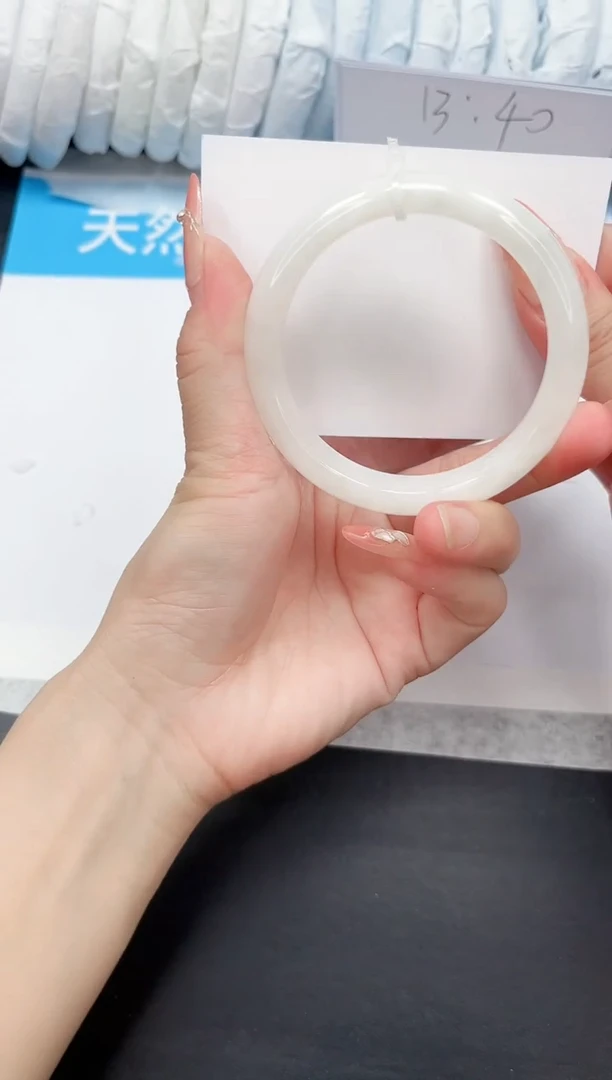 和田玉手镯未镶嵌46-57