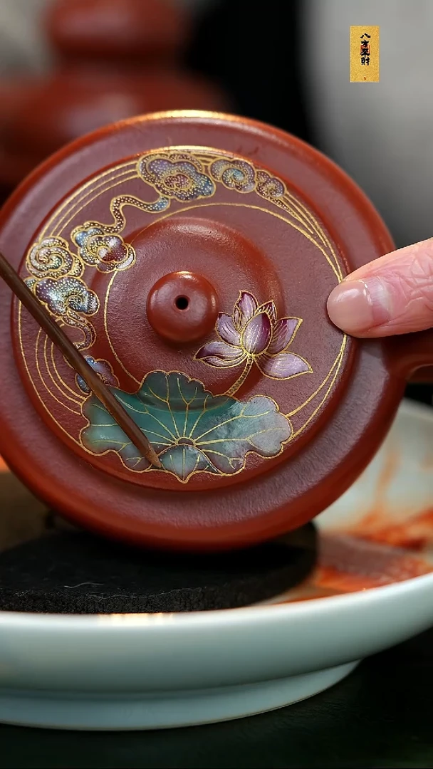 茶壶紫砂热**哥祥荷 珏窑限量款