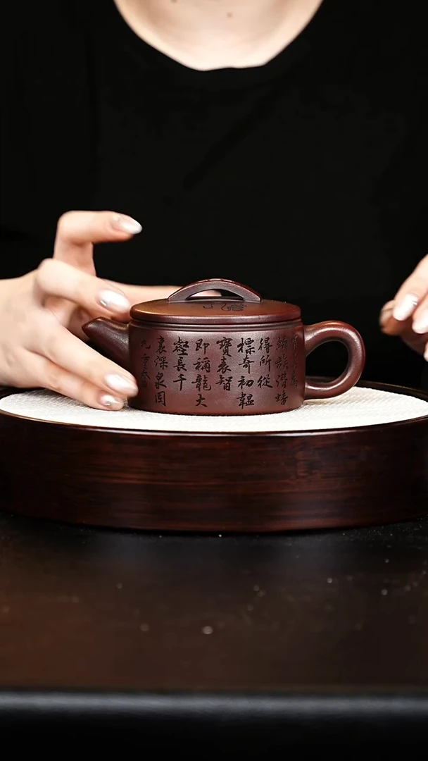 茶壶紫砂汉瓦壶