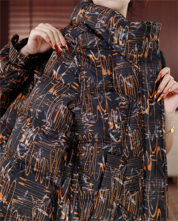 【甄选大朵鸭绒】2025高级感品质百搭羽绒服加厚气质保暖外套YR014