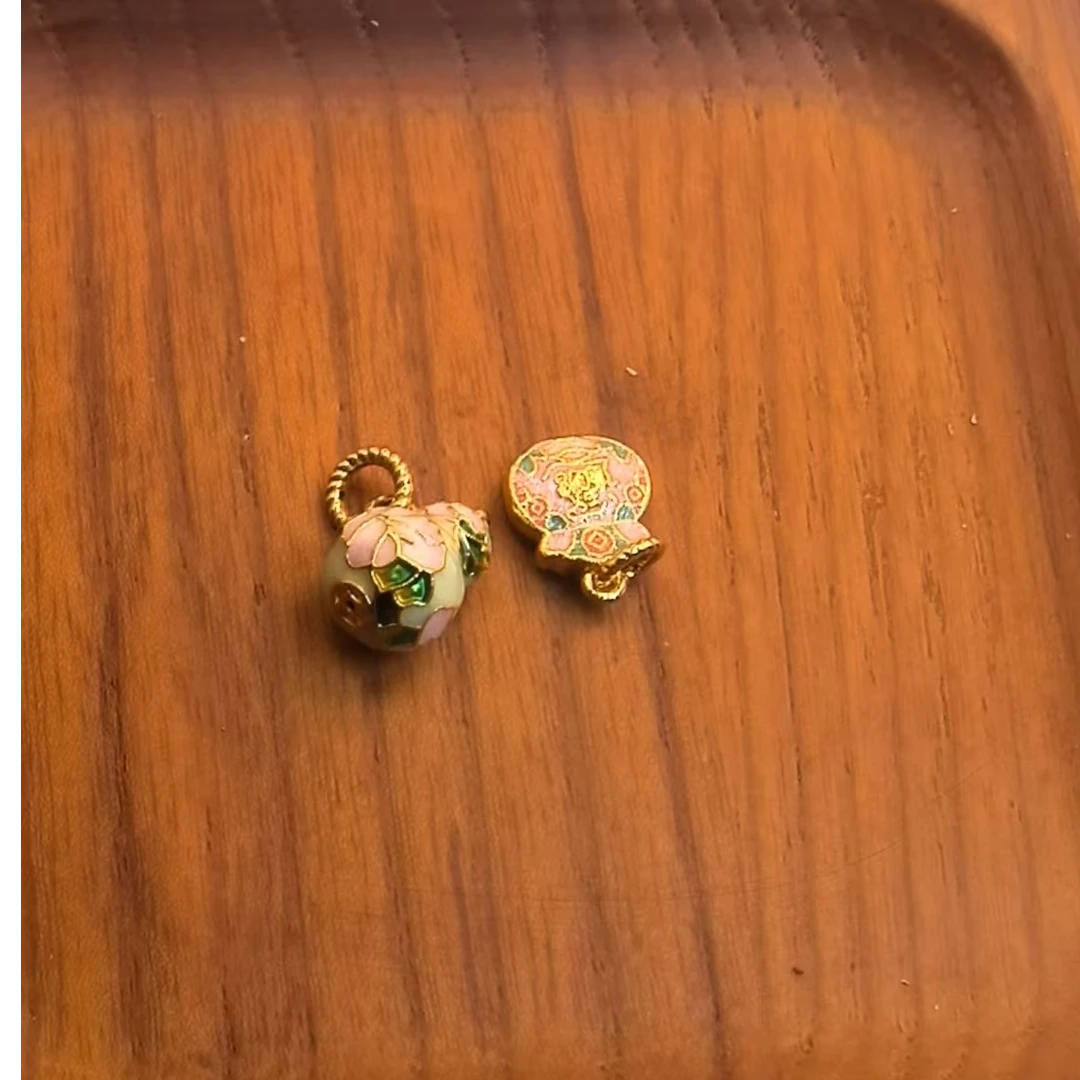 珐琅彩花丝葫芦国潮精品