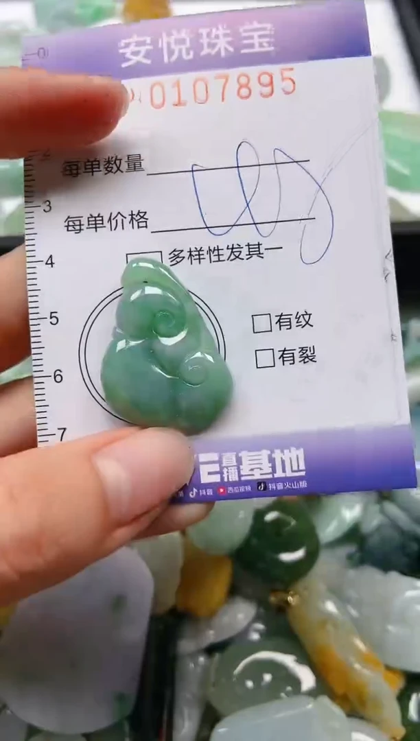 【闪购商品】翡翠颈饰未镶嵌闪购0107895