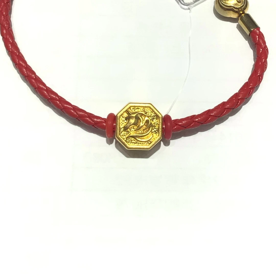 CBAI/菜百XT 足金饰品编绳