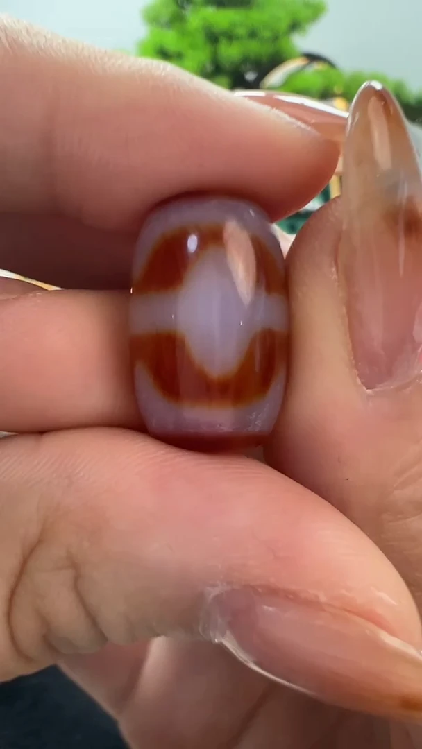 玛瑙/玉髓（覆膜）颈饰未镶嵌24.（微瑕随机发货）