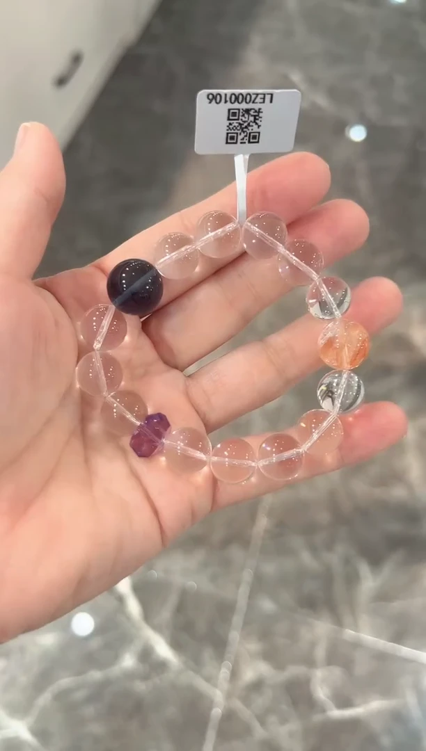 水晶手串未镶嵌手串