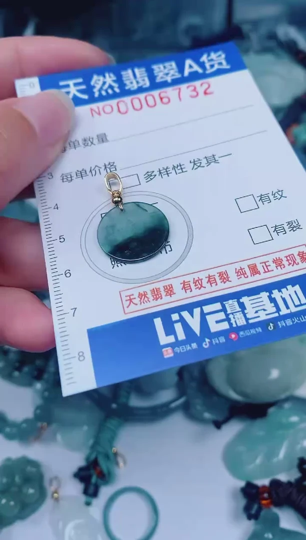 颈饰未镶嵌翡翠00006732