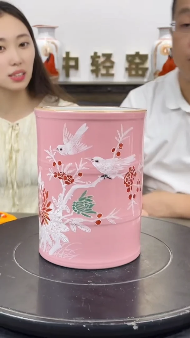摆件景德镇陶瓷手工手绘摆件
