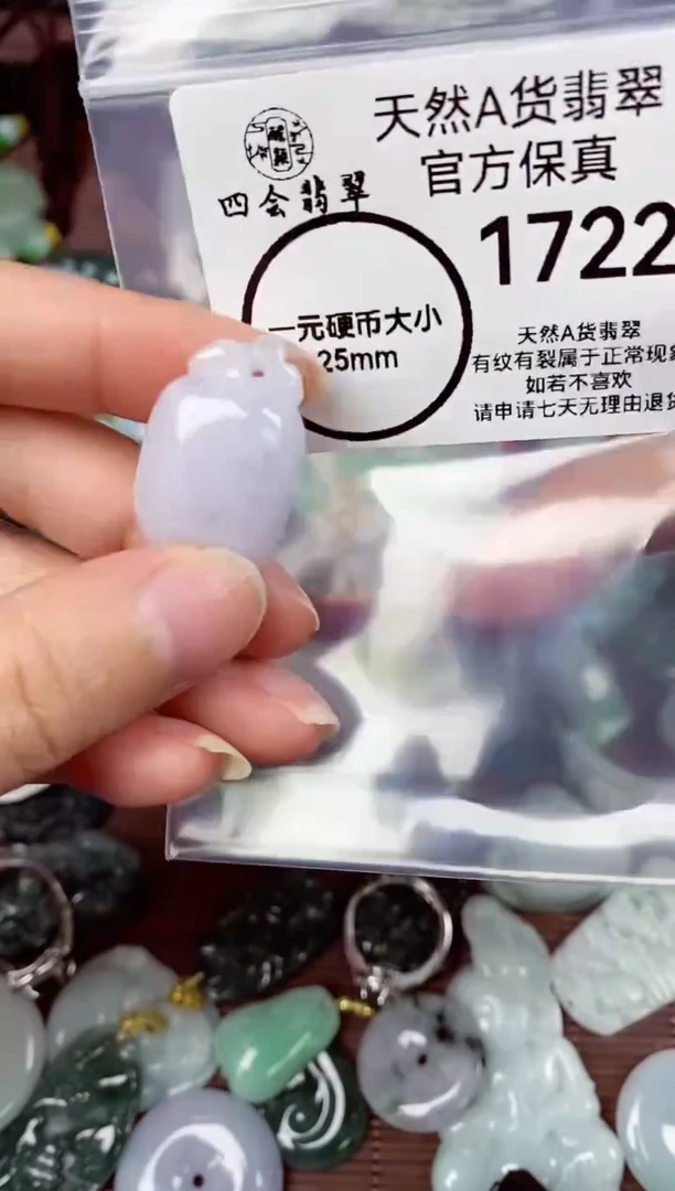 【闪购商品】翡翠颈饰未镶嵌天然A货翡翠1722