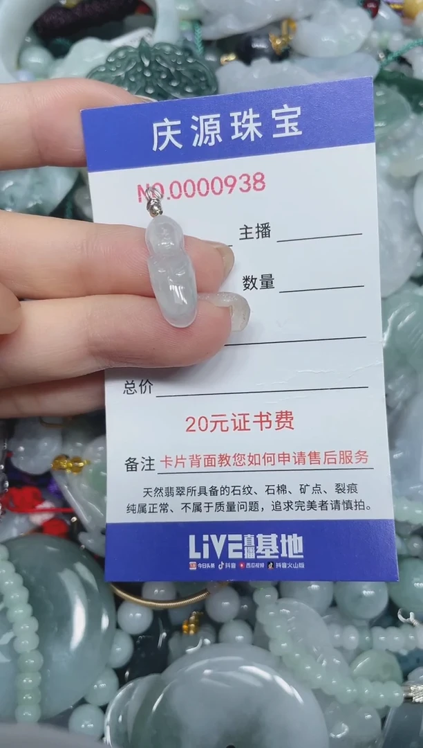 翡翠未镶嵌颈饰002