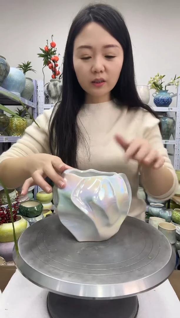 【1.2】花盆链接 高：  13口：10