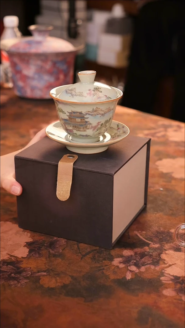 【闪购商品】陶瓷茶具（无礼盒无茶盘）@@A9442