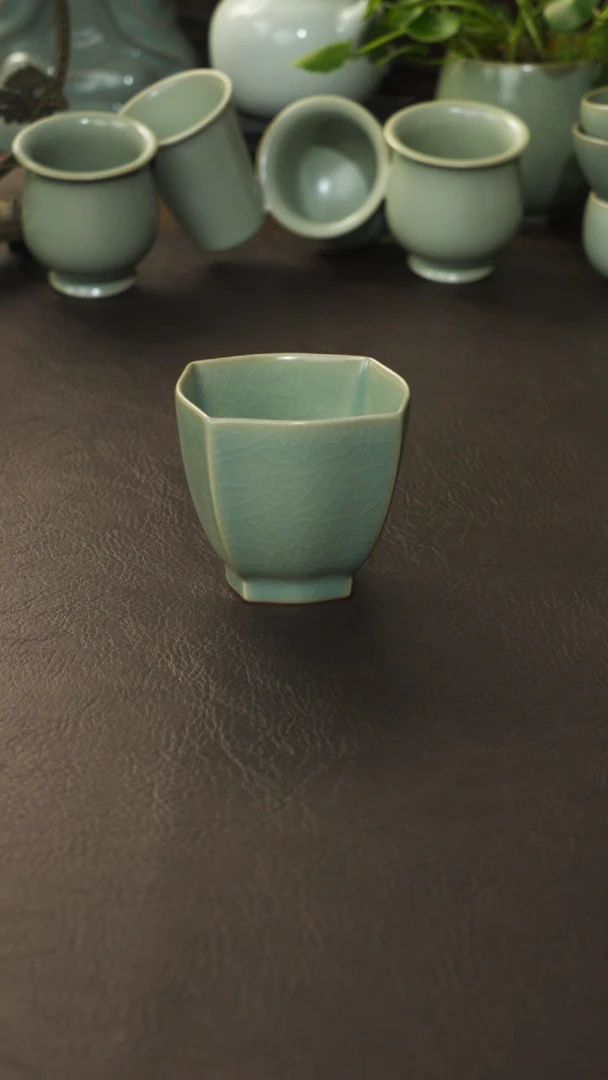 【闪购商品】杯宣宝汝瓷原矿原釉
