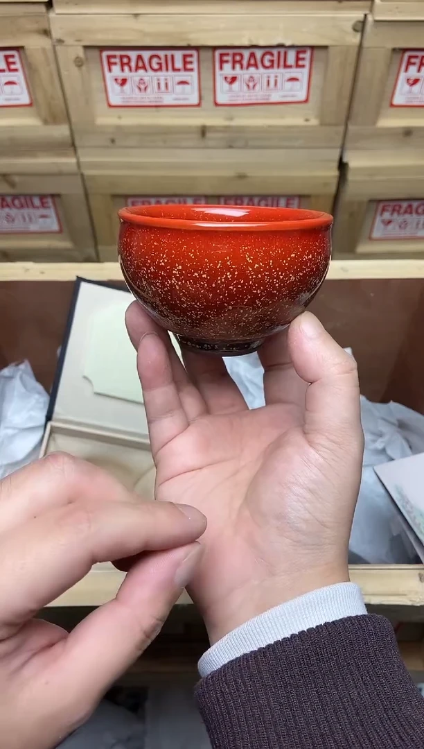 茶盏春江花月夜 建盏主人杯