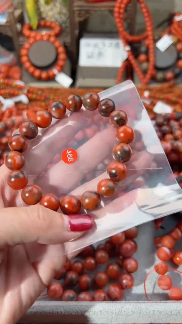 【闪购商品】南红玛瑙手串未镶嵌11
