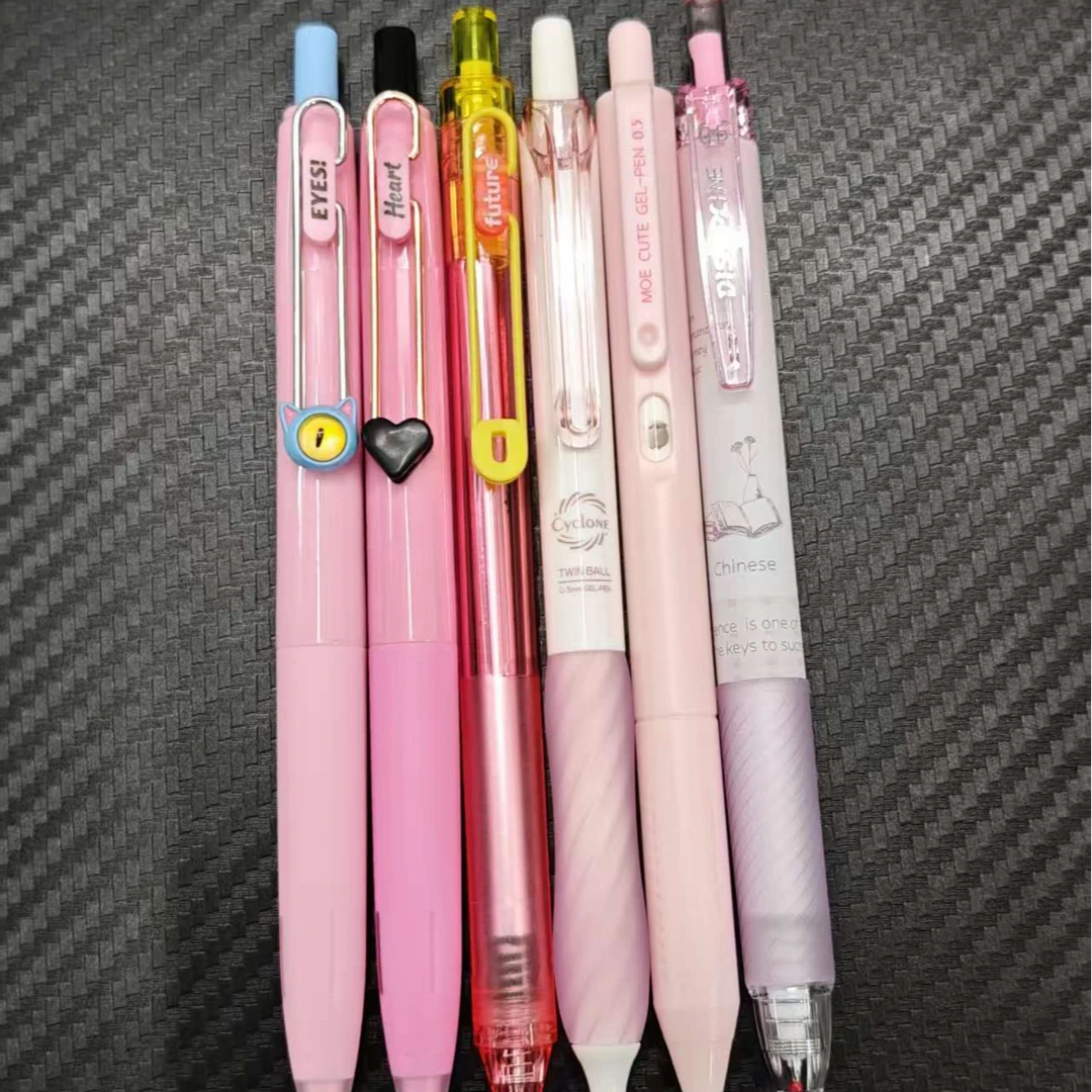 【发6支-粉杆组合】【3支东米+3支柯林】