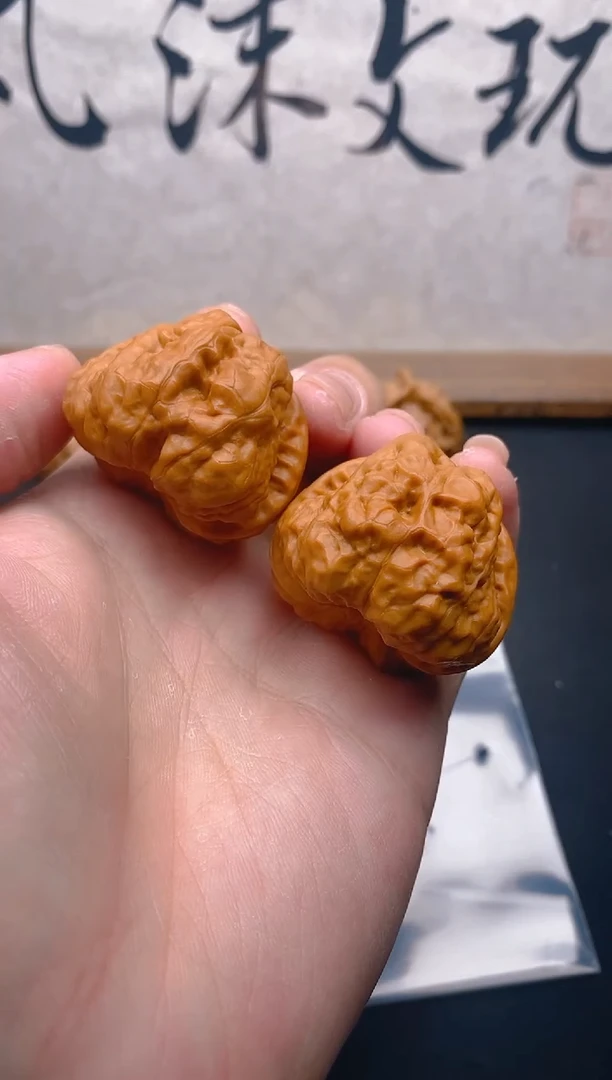 核桃?*漆文玩核桃66
