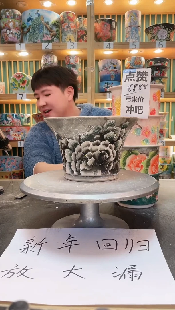 【闪购商品】瓷片默认微瑕一物一拍0209-125