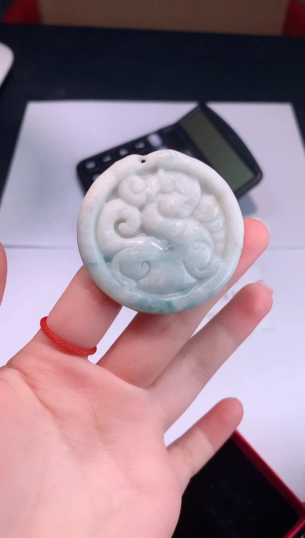 颈饰未镶嵌翡翠0芹0翡翠珠宝873