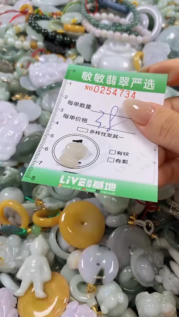 翡翠未镶嵌颈饰闪购0254734