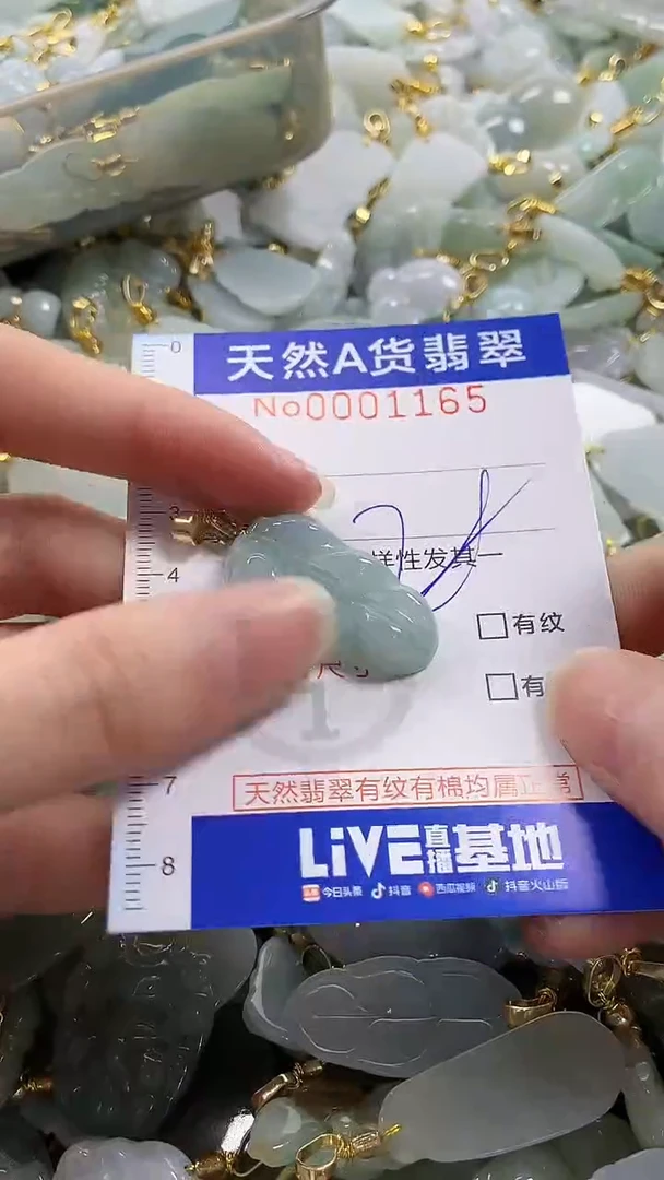 颈饰未镶嵌翡翠纯天然a货翡翠