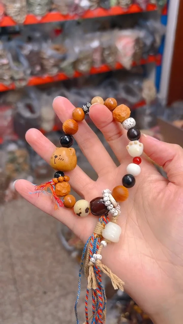 吊坠菩提根/象牙果十八子单圈新款