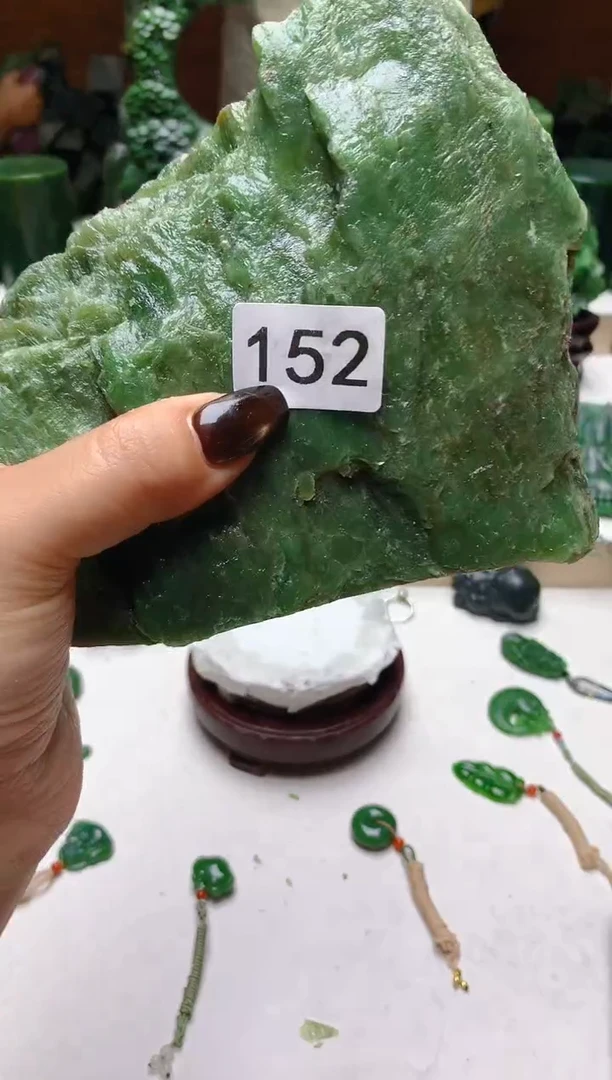 未镶嵌和田玉珠宝半成品1