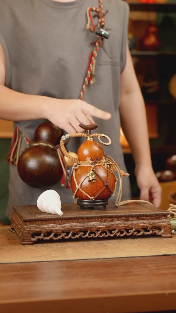 10号精品天然大漆酒葫芦一物一拍~