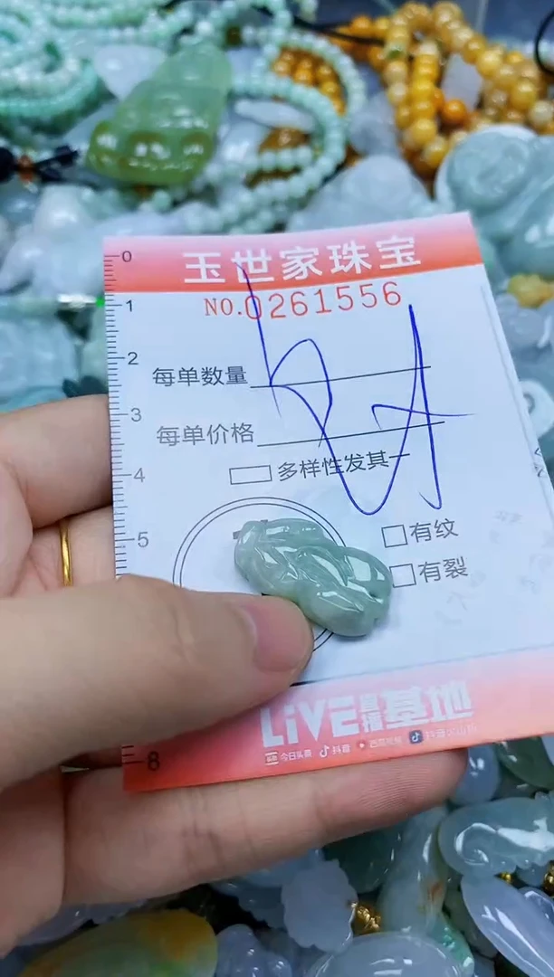 翡翠未镶嵌颈饰闪购0261556