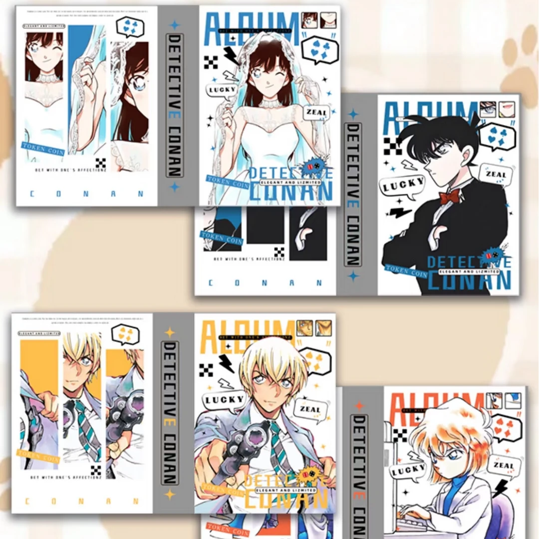 【玩法/平拆】铃兰工作室陶瓷筹码币  名侦探柯南二创筹码币盲盒