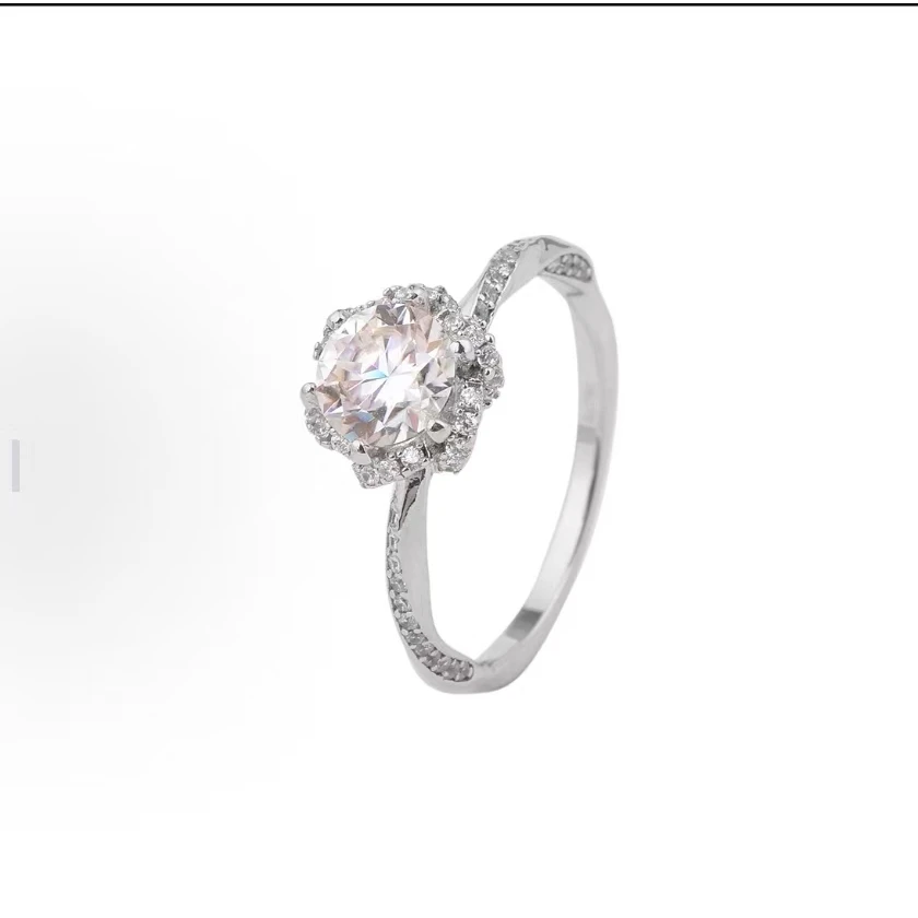 私人定制 虞美人女戒1.0ct