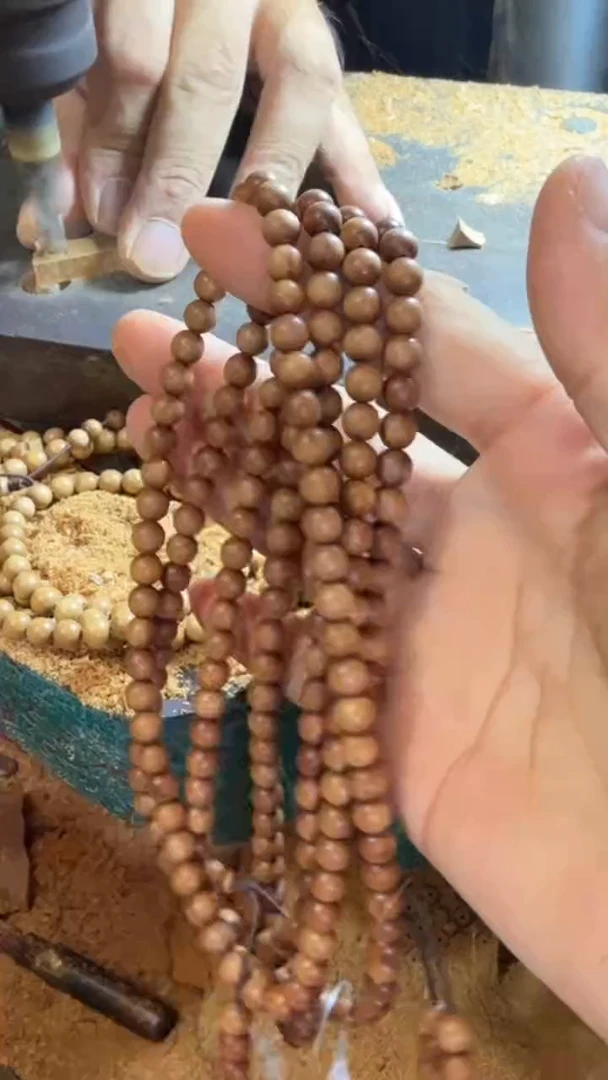 檀香木手串/手链0.6/108颗福利款沉水