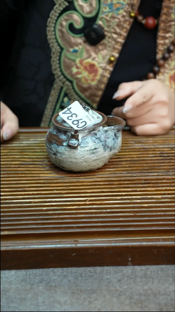 万古烧粗陶手工茶具