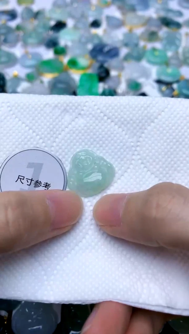 颈饰未镶嵌翡翠天然A货翡翠