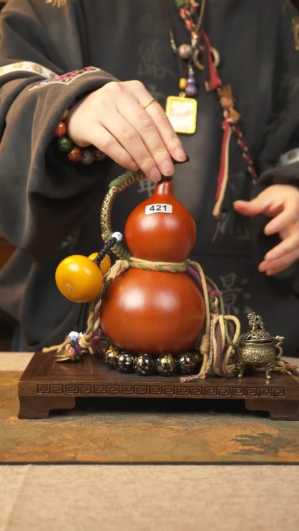 【闪购商品】421大漆葫芦一物一拍记葫堂出品