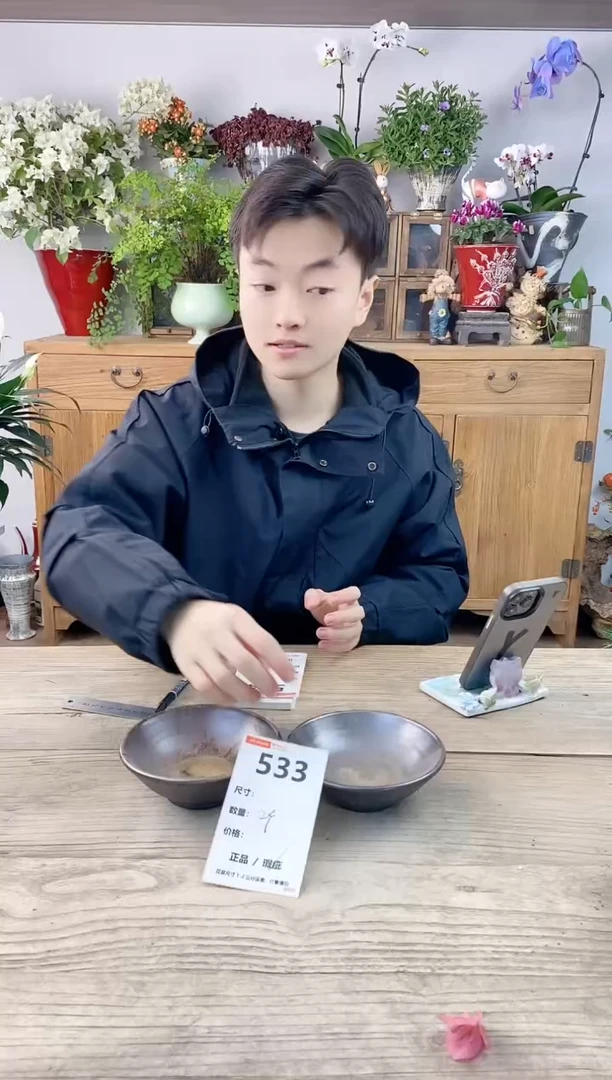 小玩子花盆直播编号533