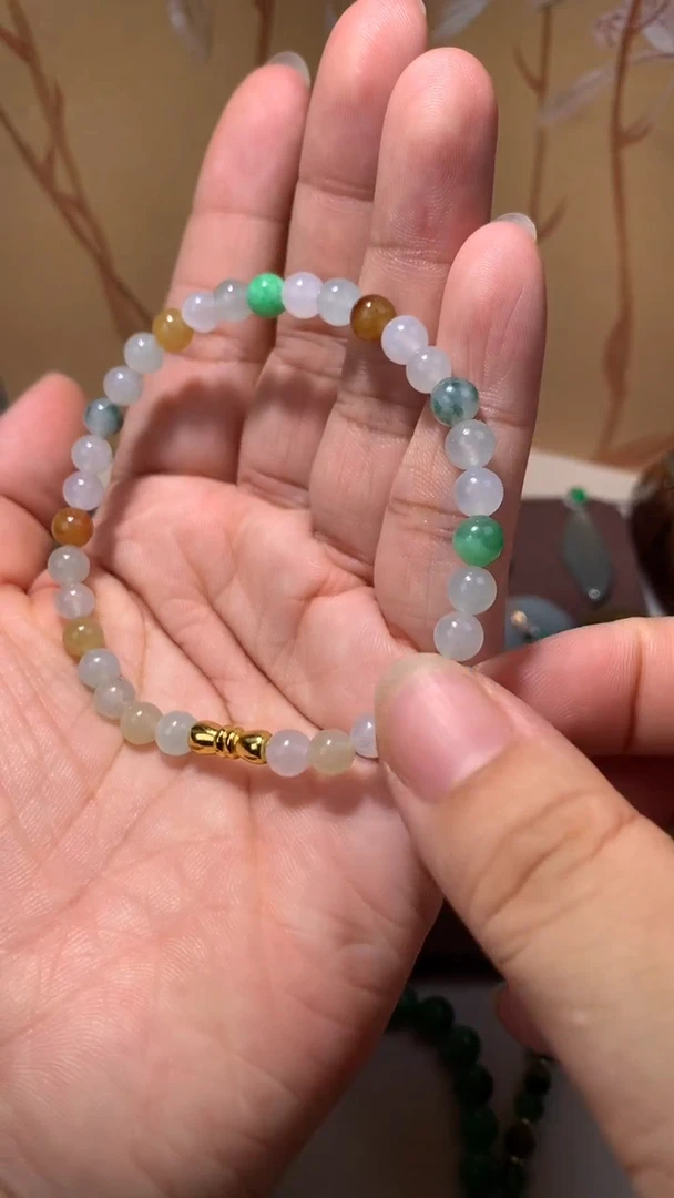 未镶嵌手链翡翠翡翠手串