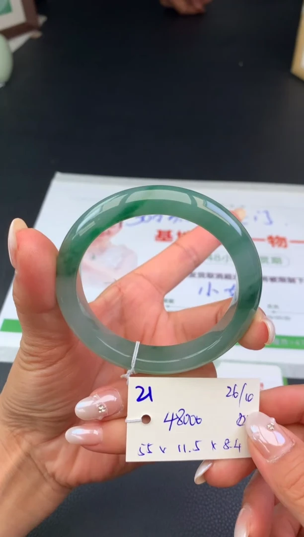 未镶嵌手镯翡翠假一赔三