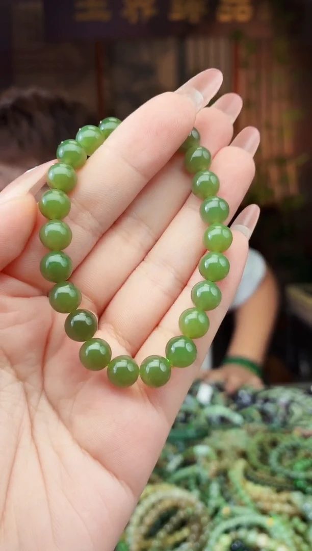 和田玉未镶嵌颈饰拍一发一