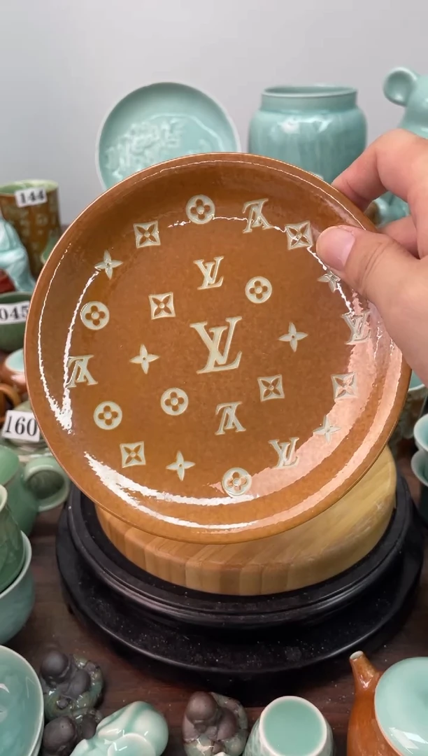 特价福利 微瑕 慧仙青瓷