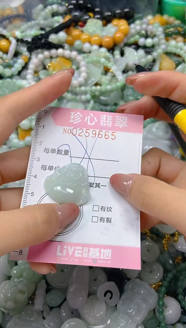 翡翠未镶嵌颈饰闪购0259665