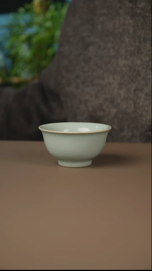 原矿釉天青压手一级