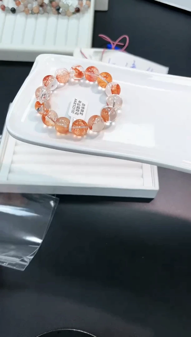 【闪购商品】水晶手串未镶嵌17d多样性发其一/1条14mm默认微瑕