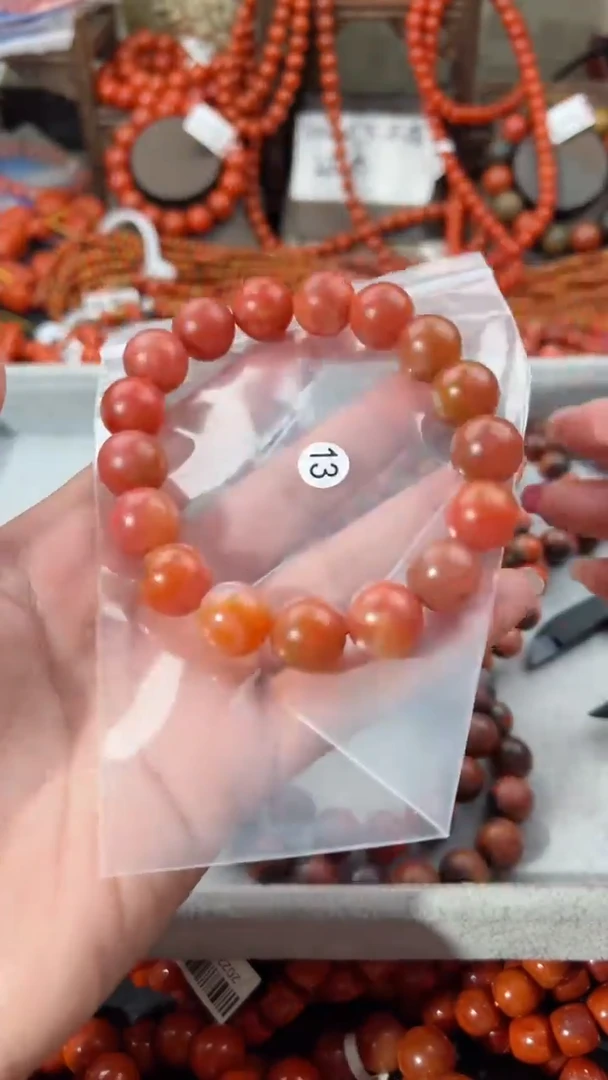 【闪购商品】南红玛瑙手串未镶嵌13