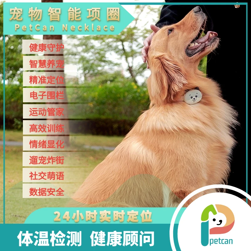 【狗子款】宠物测体温智能项圈铃铛防丢猫咪小型犬情绪管理